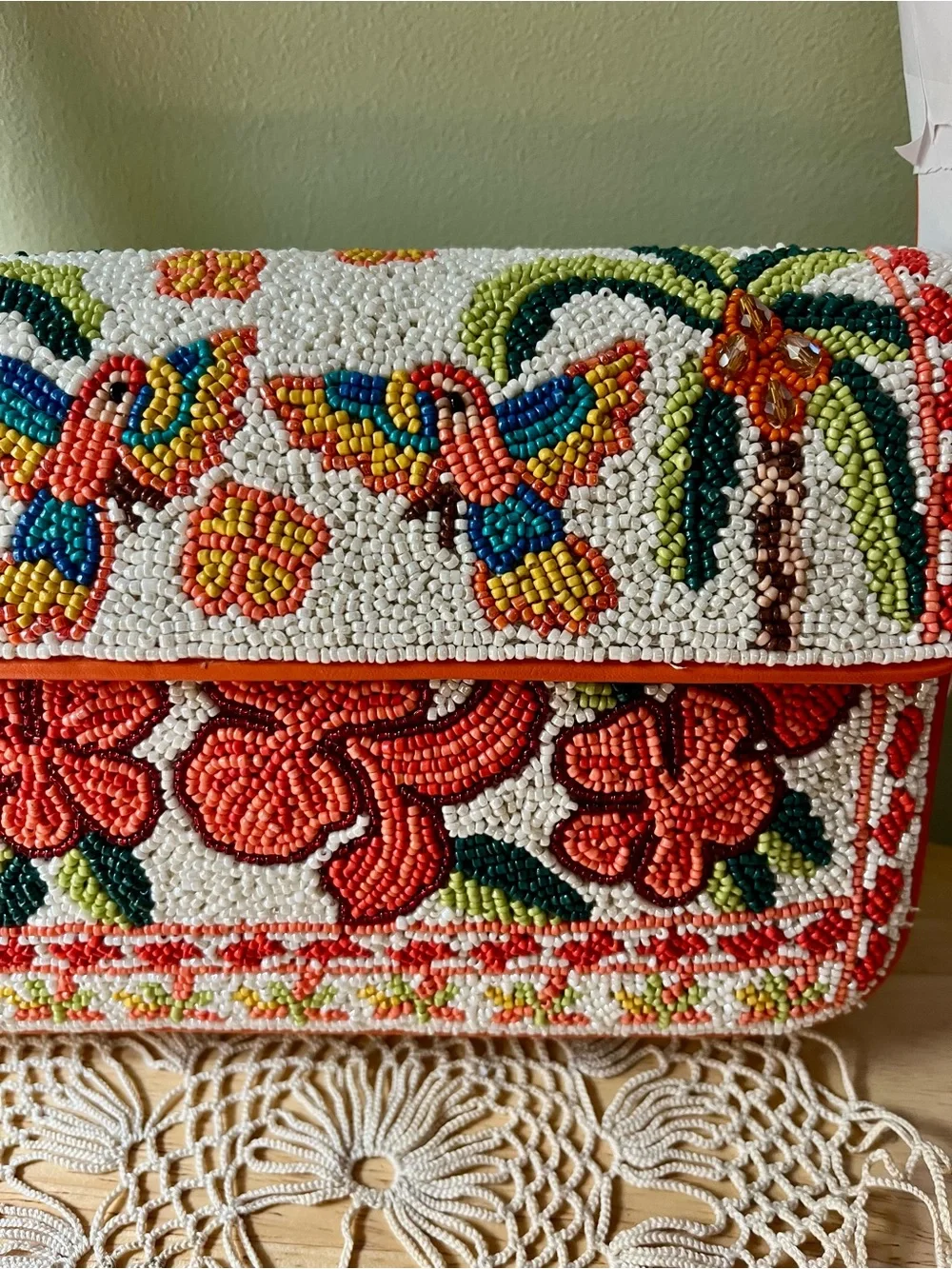 America and Beyond Rio Rhythm Beaded Bag